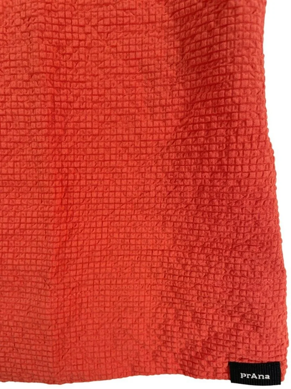 PrAna Coastal Sol Tank Lychee Textured Recycled Polyester Women's Sz S $58 NEW - Picture 3 of 6